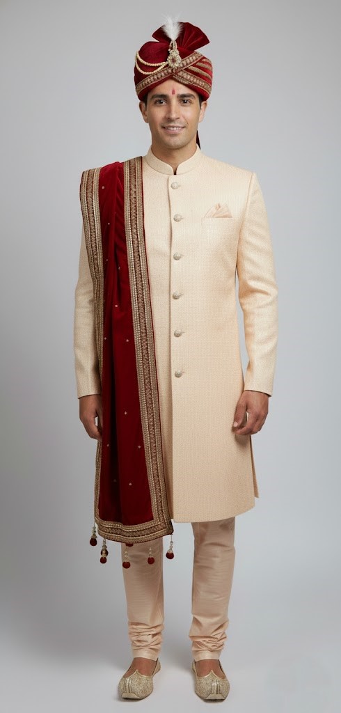 MEN ETHNIC SEMI SHERWANIS